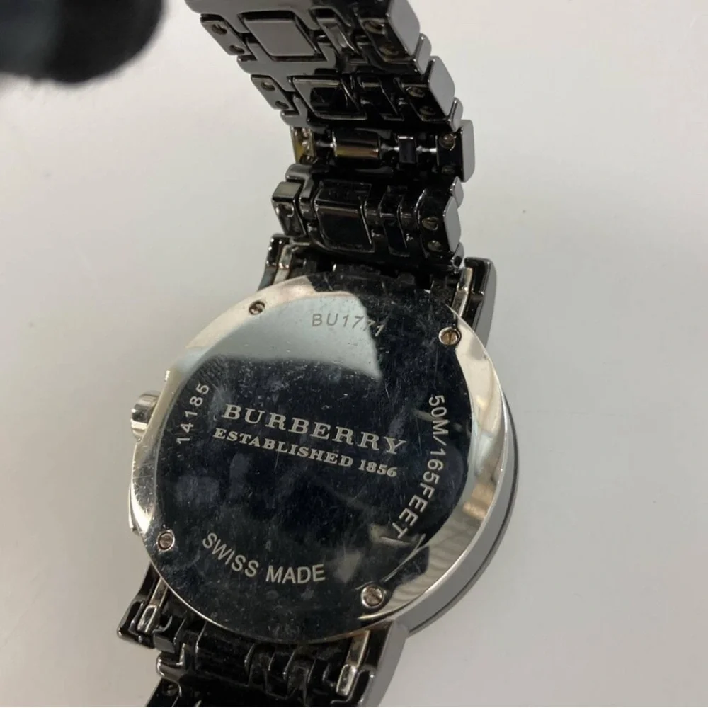 Burberry | Ceramic Chronograph Men's Watch - Model: BU1771